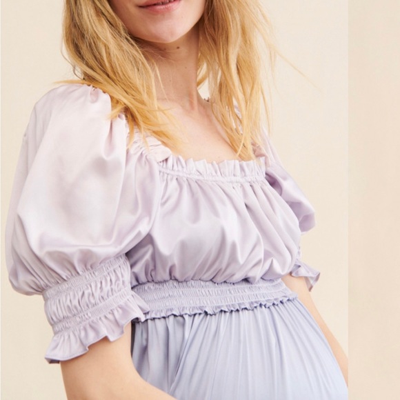 Especia Maternity odette satin ombré dress - M - Picture 8 of 9